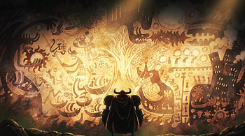 one piece elbaf mural HD wallpaper