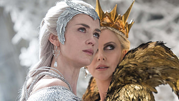 Emily Blunt, Queen Freya, The Huntsman, Ice queen portrayal HD wallpaper
