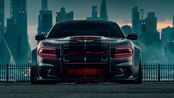 Dodge Charger SRT Hellcat 2020 , dodge-charger, cars, behance HD wallpaper
