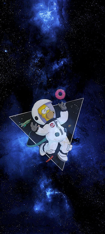 Homero space, astronaut, world HD phone wallpaper