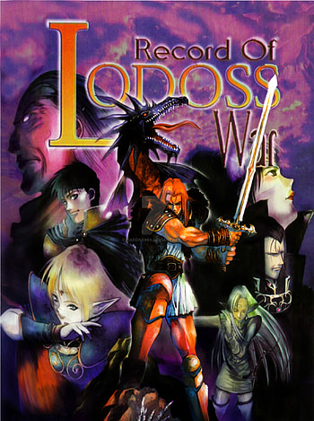... Record of Lodoss War - Sega Dreamcast by Hardak666 HD phone wallpaper