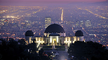 Griffith Observatory, Los Angeles HD wallpaper