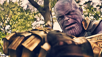 Avengers Infinity War Thanos Gauntlet, thanos, avengers-infinity-war, movies, 2018-movies, artwork, artist, deviantart HD wallpaper