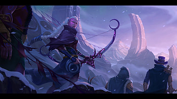 Lunari, video game, Legends of Runeterra HD wallpaper