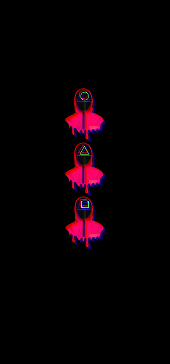 Squid games, Fear, Art, Samsung, Huawei, Realme HD phone wallpaper