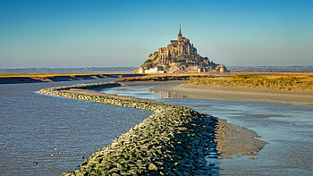 Mont St. Michel, French camperguru, Travel destination HD wallpaper