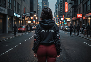Women walking alone threw the streets 2, dark, woman, city, abandoned HD wallpaper