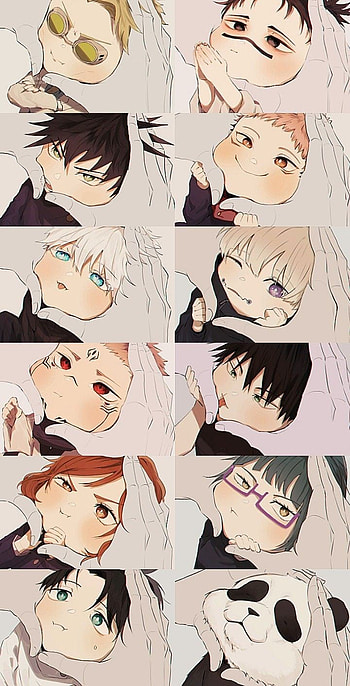 Jujutsu Kaisen, Kawai, gojo, itadori HD phone wallpaper
