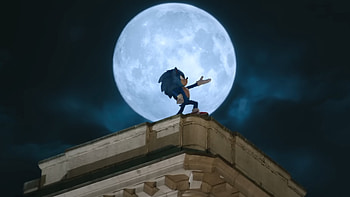 Sonic the Hedgehog 2 — Moonlit Rooftop Pose ( Ultra ), Sonic The Hedgehog 2 HD wallpaper