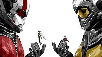 Evangeline Lilly, Ant-Man and The Wasp, Artwork, Marvel HD wallpaper