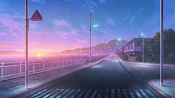 Anime Street - , Anime Street Background on Bat, Anime Street Night HD wallpaper