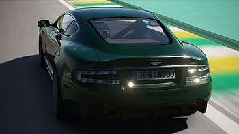 Aston Martin DBS, race car, Aston Martin DBS V12, Aston Martin DBC, Aston Martin DBS, Aston Martin, video game, Assetto Corsa HD wallpaper