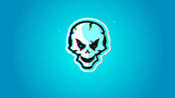 Dark Skull Glitch 1, skull, artist, artwork, digital-art, 1 HD wallpaper