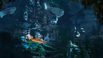 Enchanted Fantasy Cityscape: Magical Urban Wonderland, fantasy, city, fantasy city HD wallpaper