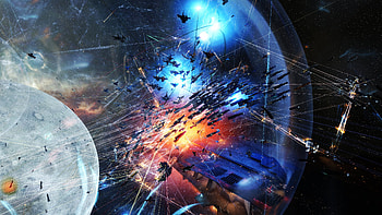 EVE Online: Galactic Attack - Ultra, video game, EVE Online HD wallpaper