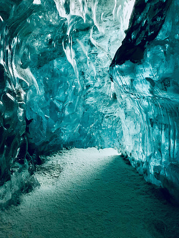 Nature, Ice, Cave, Icy HD phone wallpaper