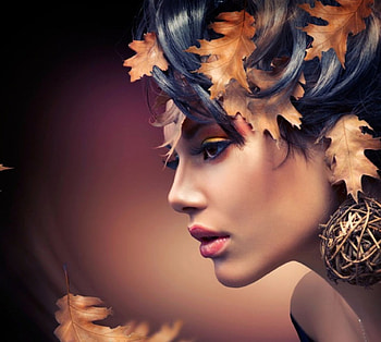 Pretty Lady, lady, model, leaves, autumn, subbotina anna HD wallpaper