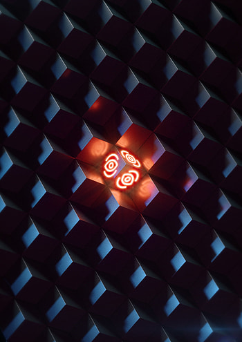 Bright, Structure, 3D, Glow, Cuba HD phone wallpaper