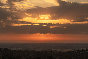 Landscape, Nature, Sunset, Sky, Clouds, Horizon HD wallpaper