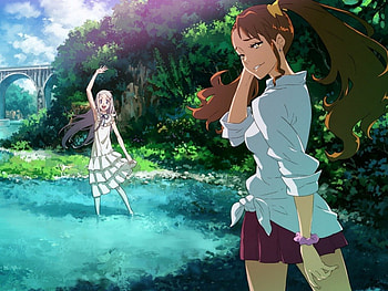 Hurry up,Come one! :), summer, anime, water, play HD wallpaper
