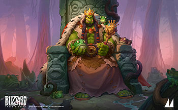 orc, video game, Hearthstone: Heroes of Warcraft HD wallpaper