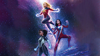 The Marvels — Ultra : Cosmic Trio, movie, The Marvels HD wallpaper