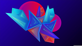 Facets, Ultra background, U TV HD wallpaper
