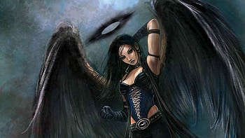 Elgant Angel HD wallpaper