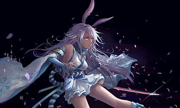 Warrior, Yaezakura, Hokai Impact 3rd HD wallpaper