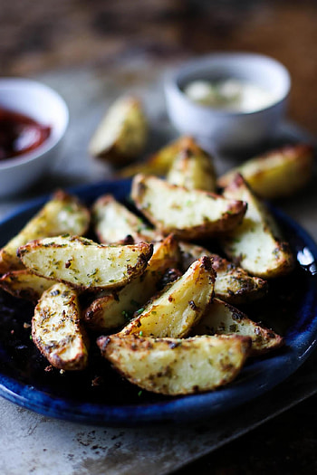 Crunchy wedges, Ranch-flavored, Roasted perfection, Pick Up Limes recipe HD phone wallpaper