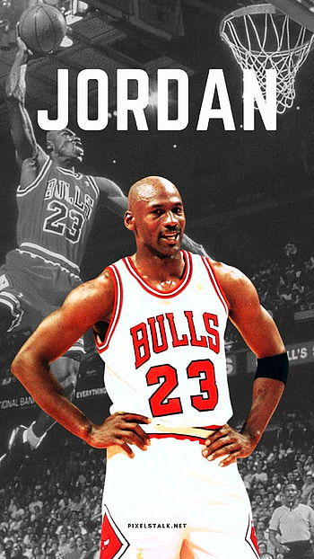 Michael Jordan , High-definition quality, Basketball legend, Captivating visuals HD phone wallpaper