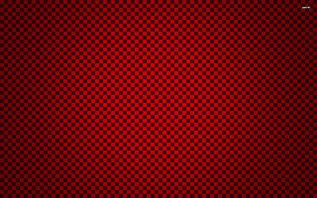 Red checkered pattern - Digital Art - HD wallpaper