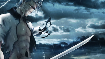 Grimmjow Jaggerjack, Vibrant , Anime antagonist, Dynamic poses HD wallpaper
