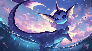 of Shiny Vaporeon – Stunning Water Pokémon Eeveelution, Pokemon, Vaporeon (Pokémon), Eeveelutions, shiny pokémon, water pokémon HD wallpaper