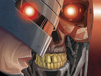 Comics, Terminator Robocop HD wallpaper