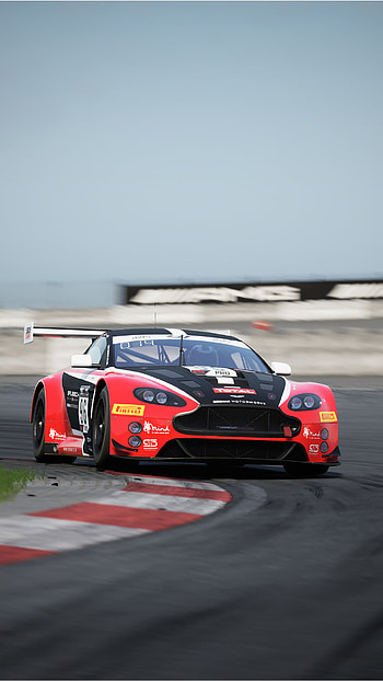 Aston Martin Vantage GT3, Auto Racing HD phone wallpaper