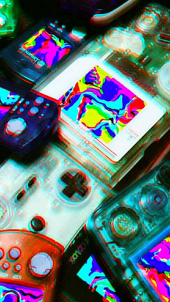 Gameboy Aesthetic, vaporwave, Nintendo, artistic, aesthetic HD phone wallpaper