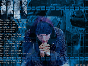 EMINEM, slim shaddy, mnm, rapper HD wallpaper