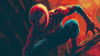 Dynamic Spider-Man Comic Art, Comic, spider man HD wallpaper