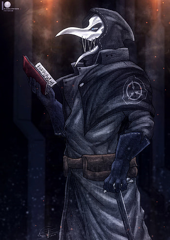 scp-049, art, fictional character HD phone wallpaper