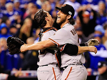 Buster Posey and Madison Bumgarner, San Francisco Giants HD wallpaper