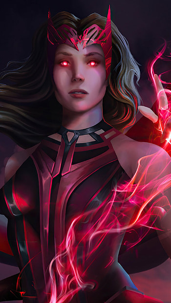 Scarlet Witch Wanda fanart , Ultra , Dynamic HD phone wallpaper