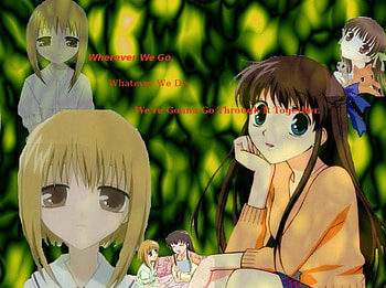 Furuba ~ Together, furuba, kisa, together, tohru HD wallpaper