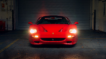 Ferrari F50 3 Cars HD wallpaper