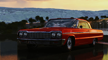 Assetto Corsa Impala SS 409 Laguna Seca, video game, Laguna Seca, Chevrolet Impala SS, Assetto Corsa HD wallpaper