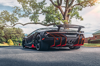 Lamborghini Centenario Rear Car, lamborghini-centenario, lamborghini, cars HD wallpaper