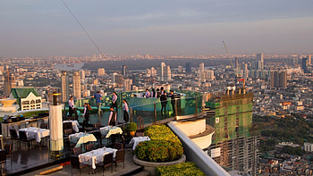 lebua at state tower bangkok, film-like experience HD wallpaper