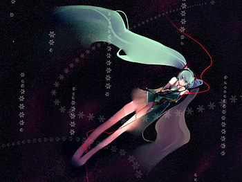 Hatsune Miku, blue, black, awesome, cute, vocaloid, beauty, nice, miku, vocaloids, hatsune, thighhighs, sexy, skirt, blue eyes, twintail, hot, blue hair, girl, beautiful, anime, pretty, cool HD wallpaper