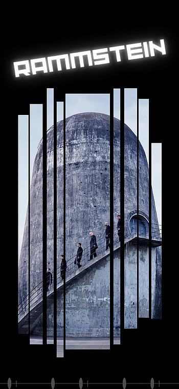 Rammstein Zeit, Art, Rock, Music, Amoled, Black, Metal HD phone wallpaper