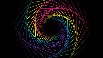 Swirl, Rainbow Colors HD wallpaper
